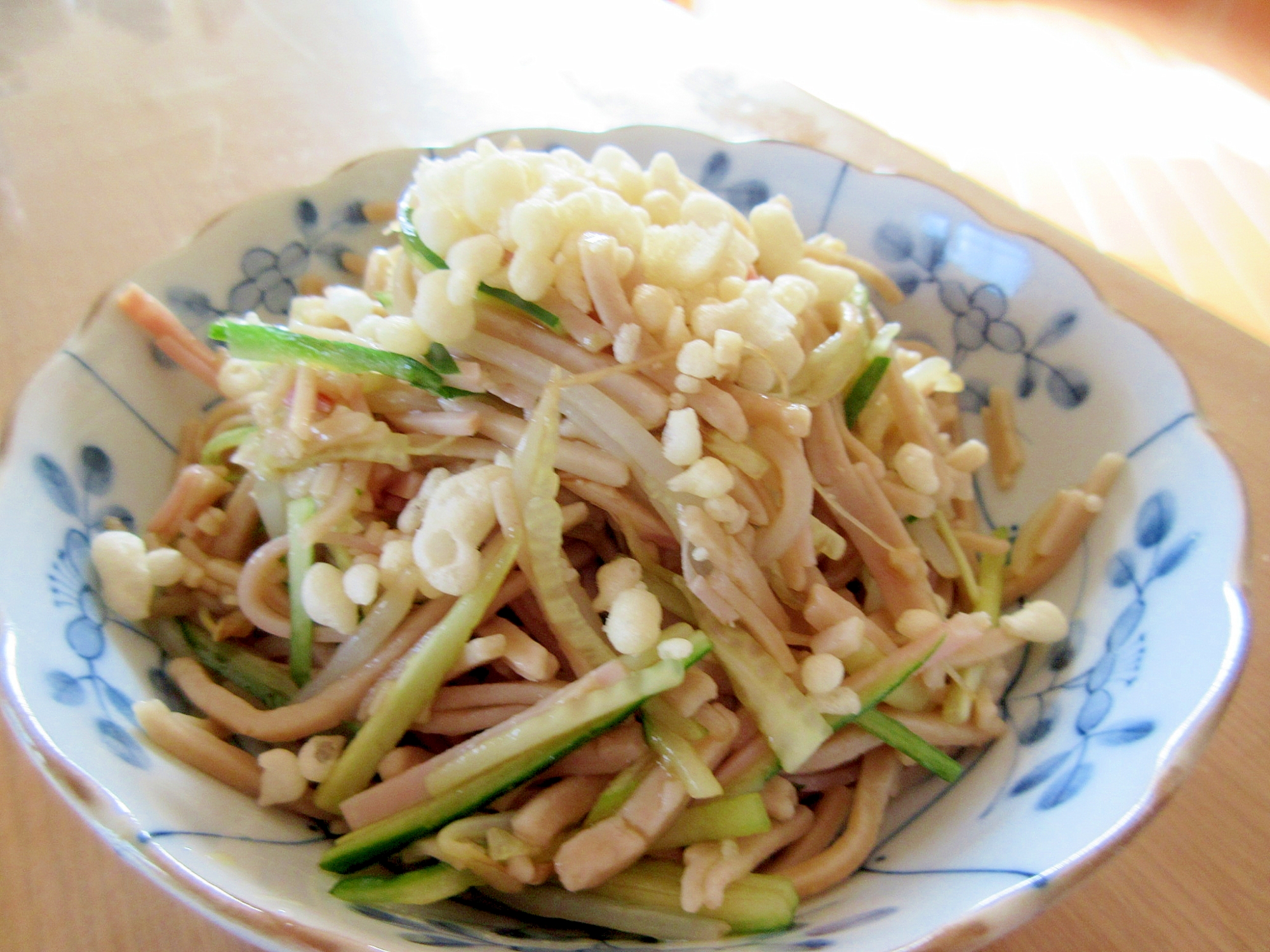 蕎麦のサラダ