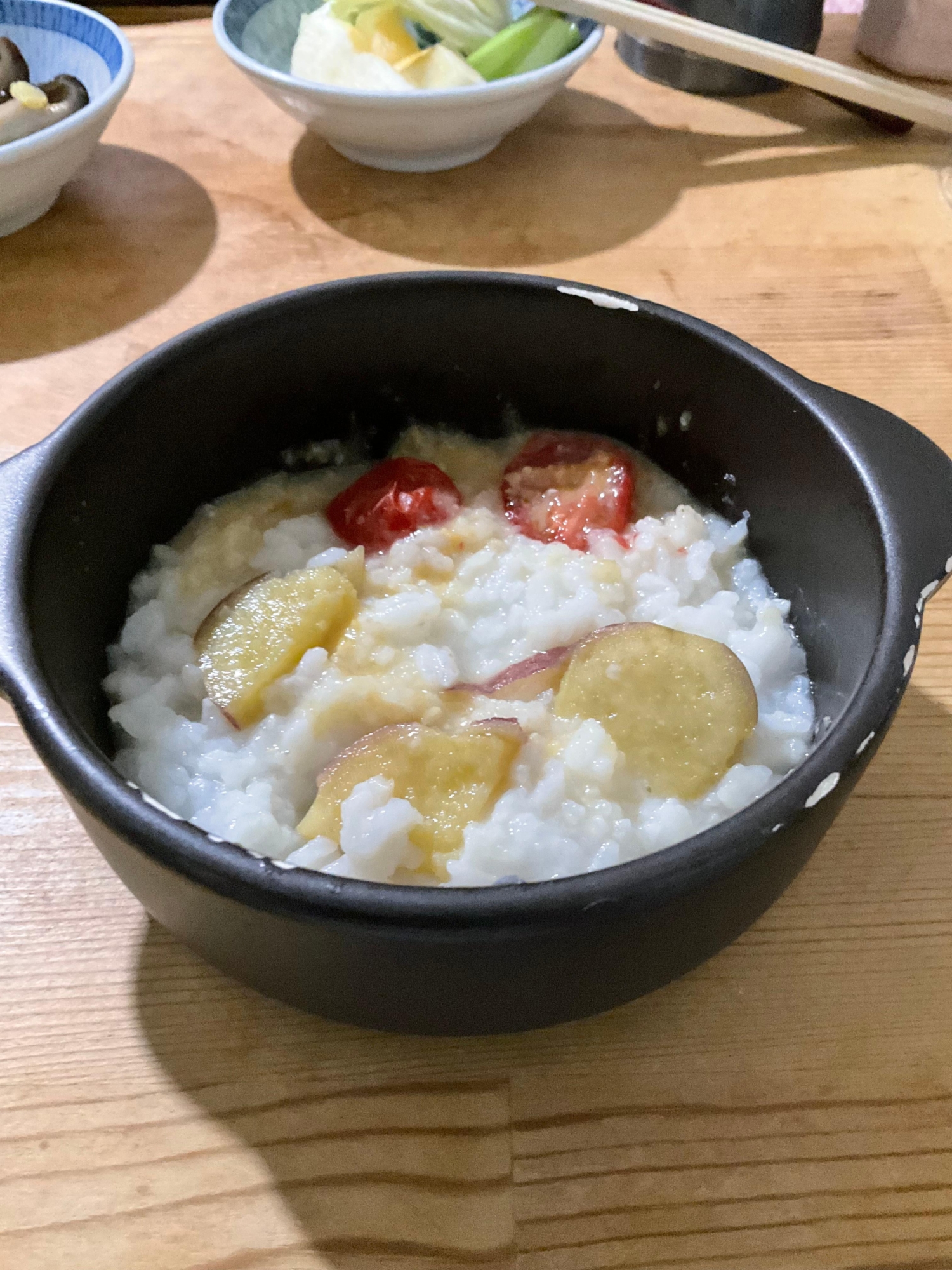 さつま芋ミニトマトご飯♪