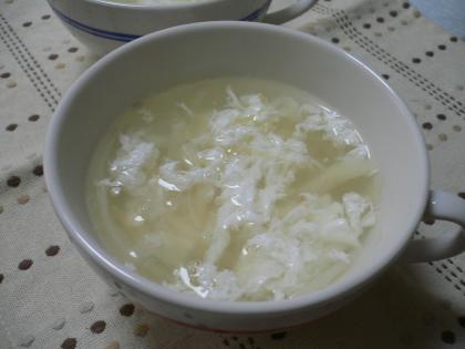 卵白消費☆大根と卵白の美白しょうが塩スープ♪