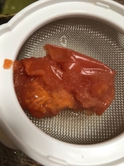 離乳食初期 電子レンジでトマトペースト レシピ 作り方 By Rママ 楽天レシピ