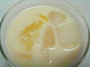 カルピス豆乳でラッシー レモン風味 レシピ 作り方 By ねあっっ 楽天レシピ