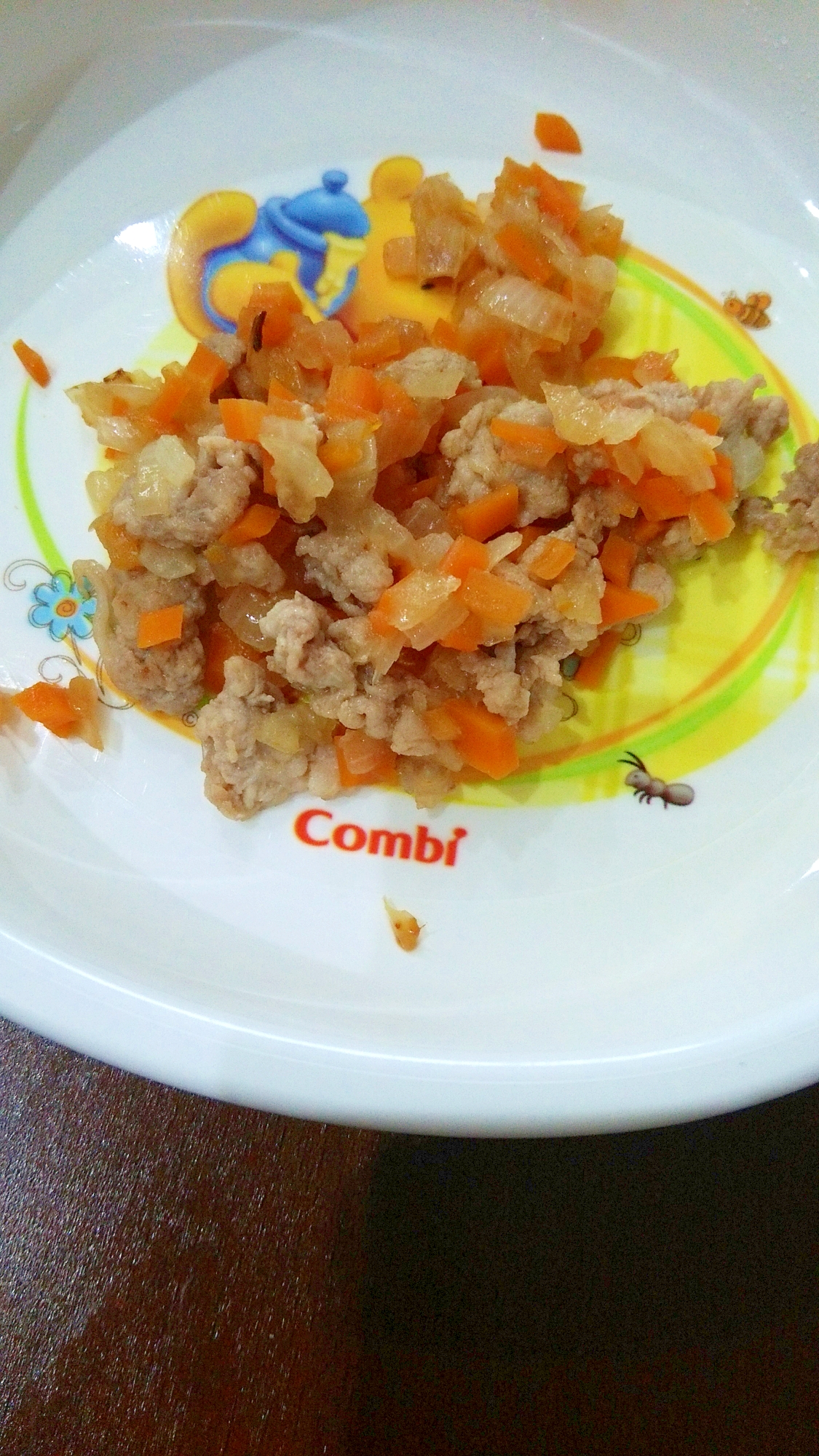 離乳食 豚ひき肉とにんじんとたまねぎの炒め物 レシピ 作り方 By さとmin 楽天レシピ 離乳食 豚ひき肉とにんじんとたまねぎの炒め物 レシピ 作り方 By さとmin 楽天レシピ