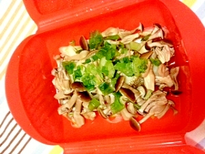 【糖尿病食】110kcal 鱈ときのこの酒蒸し