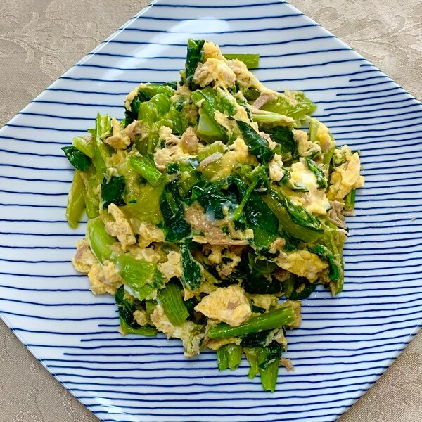 小松菜とツナの卵とじ レシピ 作り方 By みゆママ 楽天レシピ 小松菜とツナの卵とじ レシピ 作り方 By みゆママ 楽天レシピ