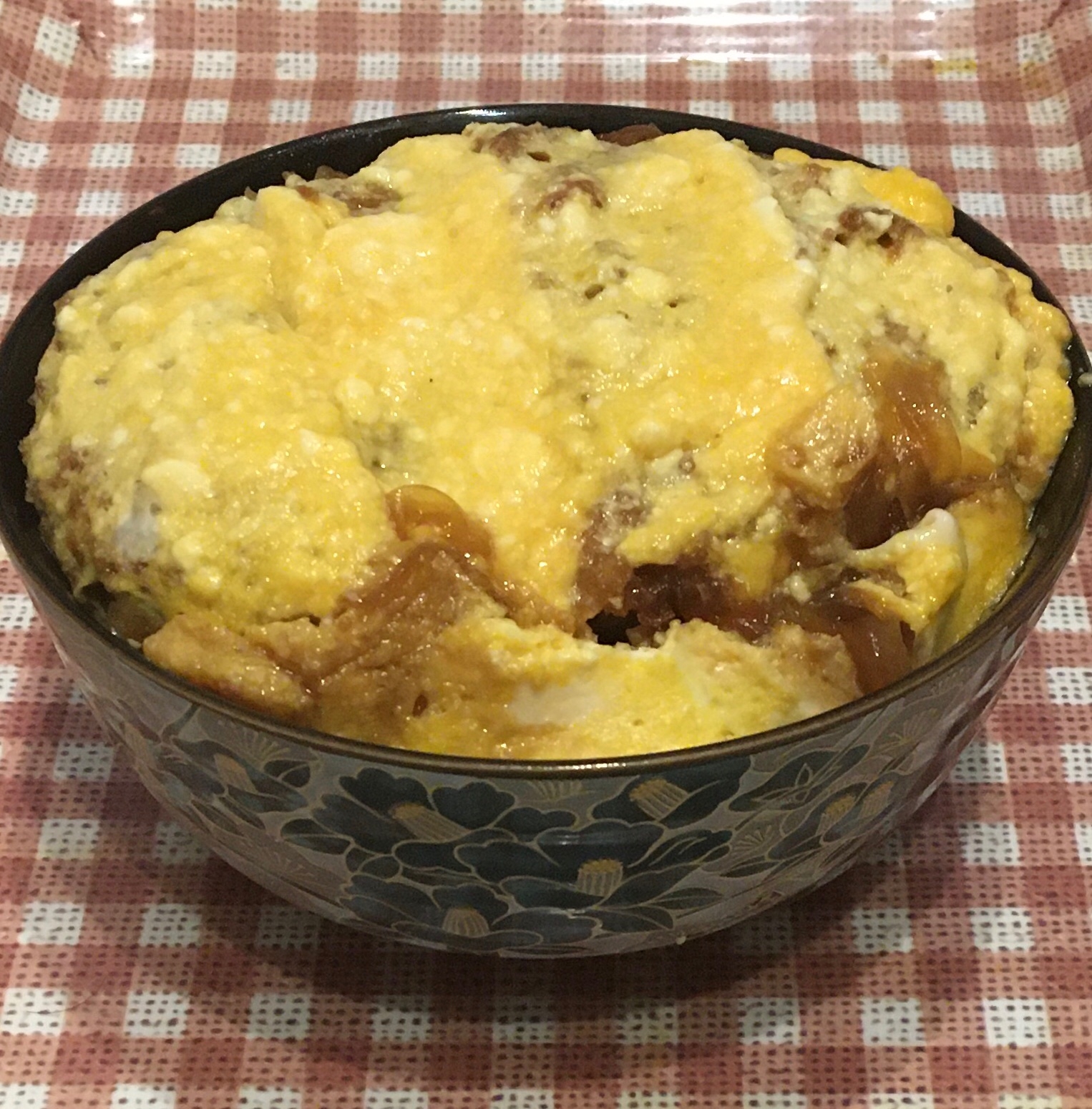 卵ふわふわカツ丼