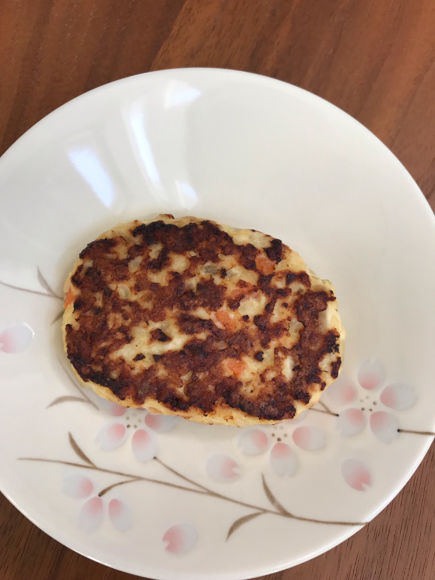 ちりめんじゃこの鶏つくねハンバーグ