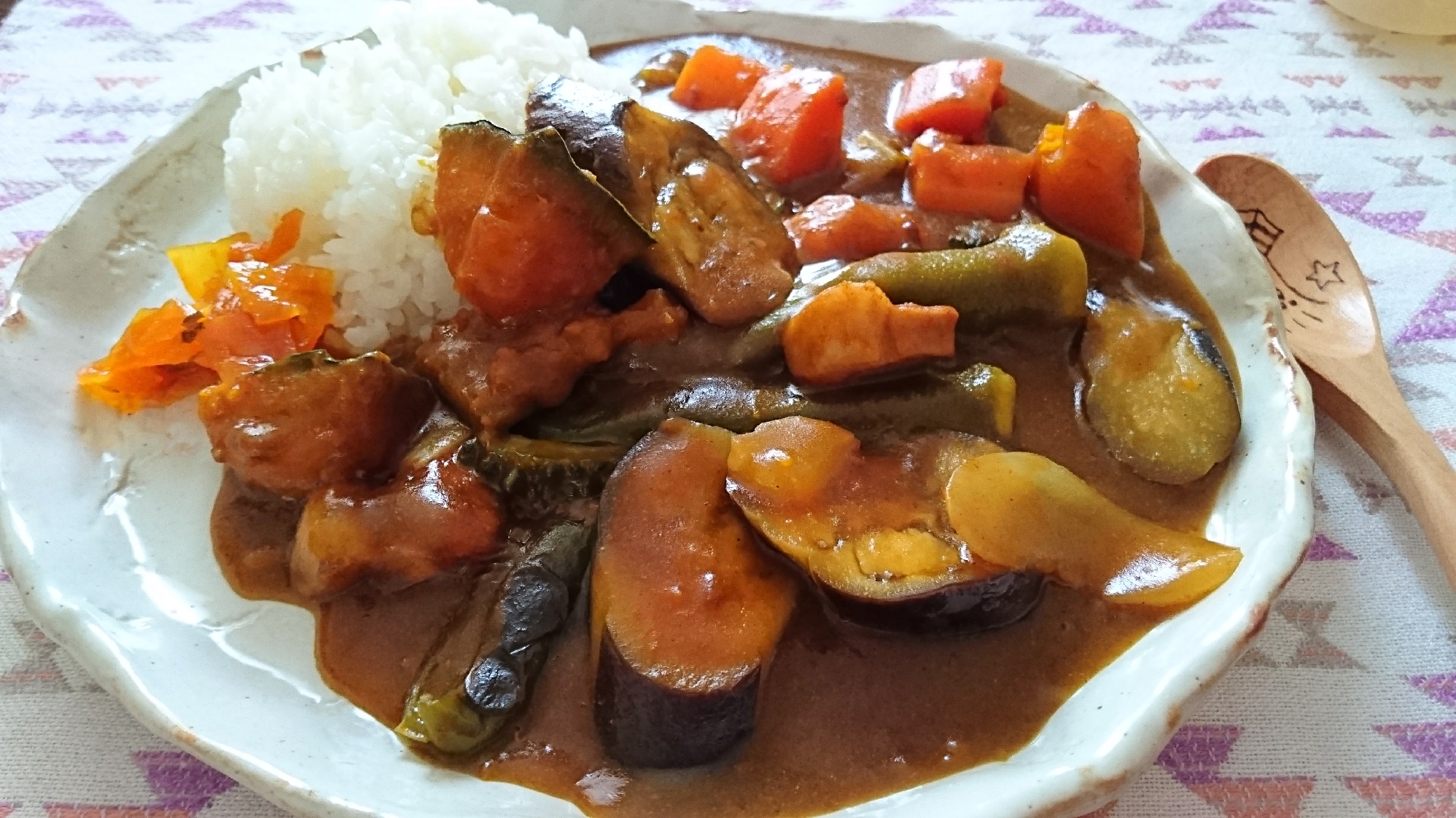 食欲増進!!夏野菜カレー