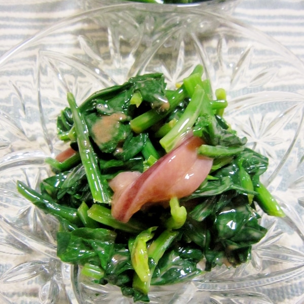 簡単おつまみ ほうれん草の塩辛和え レシピ 作り方 By yamat 楽天レシピ 簡単おつまみ ほうれん草の塩辛和え レシピ 作り方 By yamat 楽天レシピ