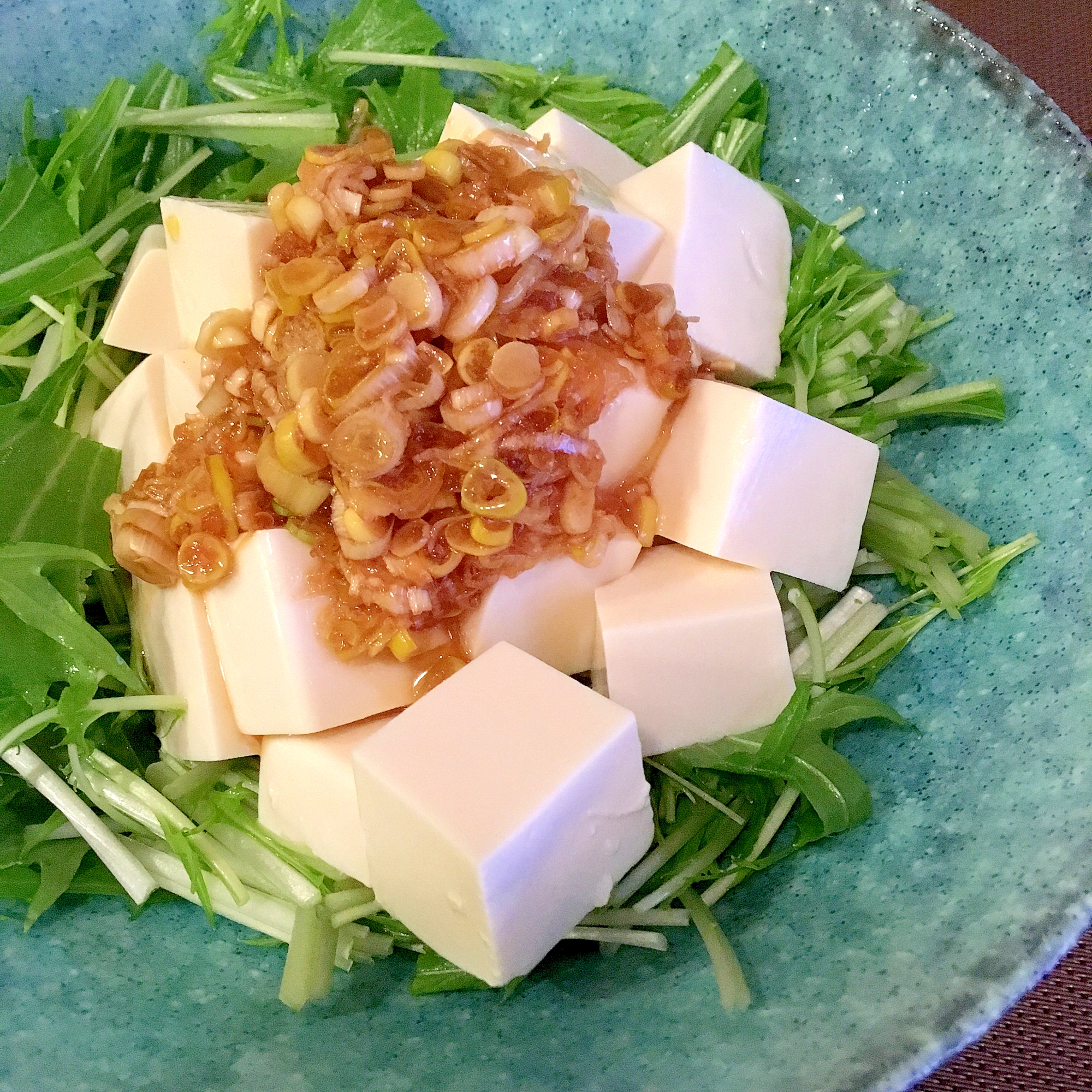 香味ダレ豆腐サラダ