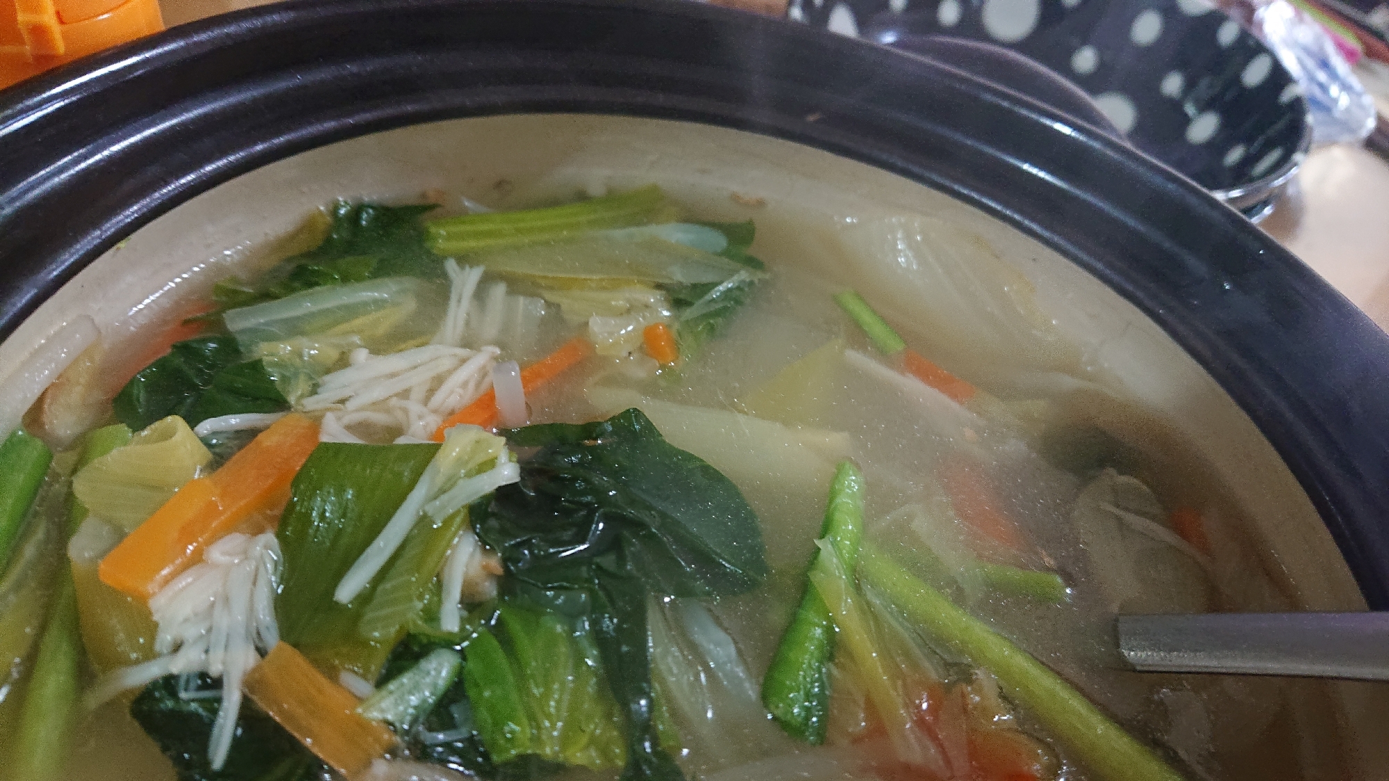 野菜たっぷり生姜スープ