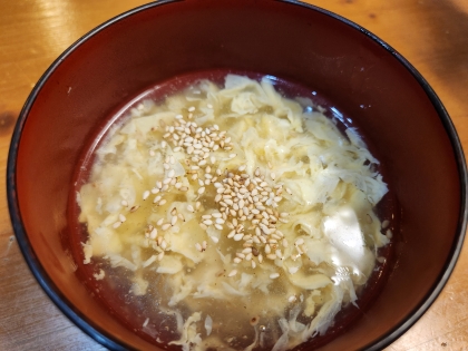 お店のあの味！絶品！中華卵スープ♪
