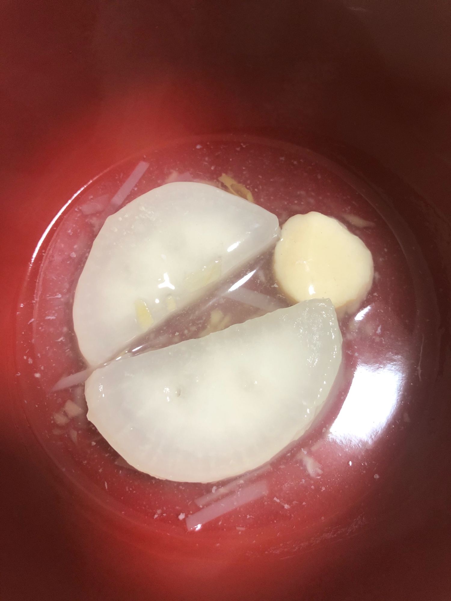 大根とホタテの煮物