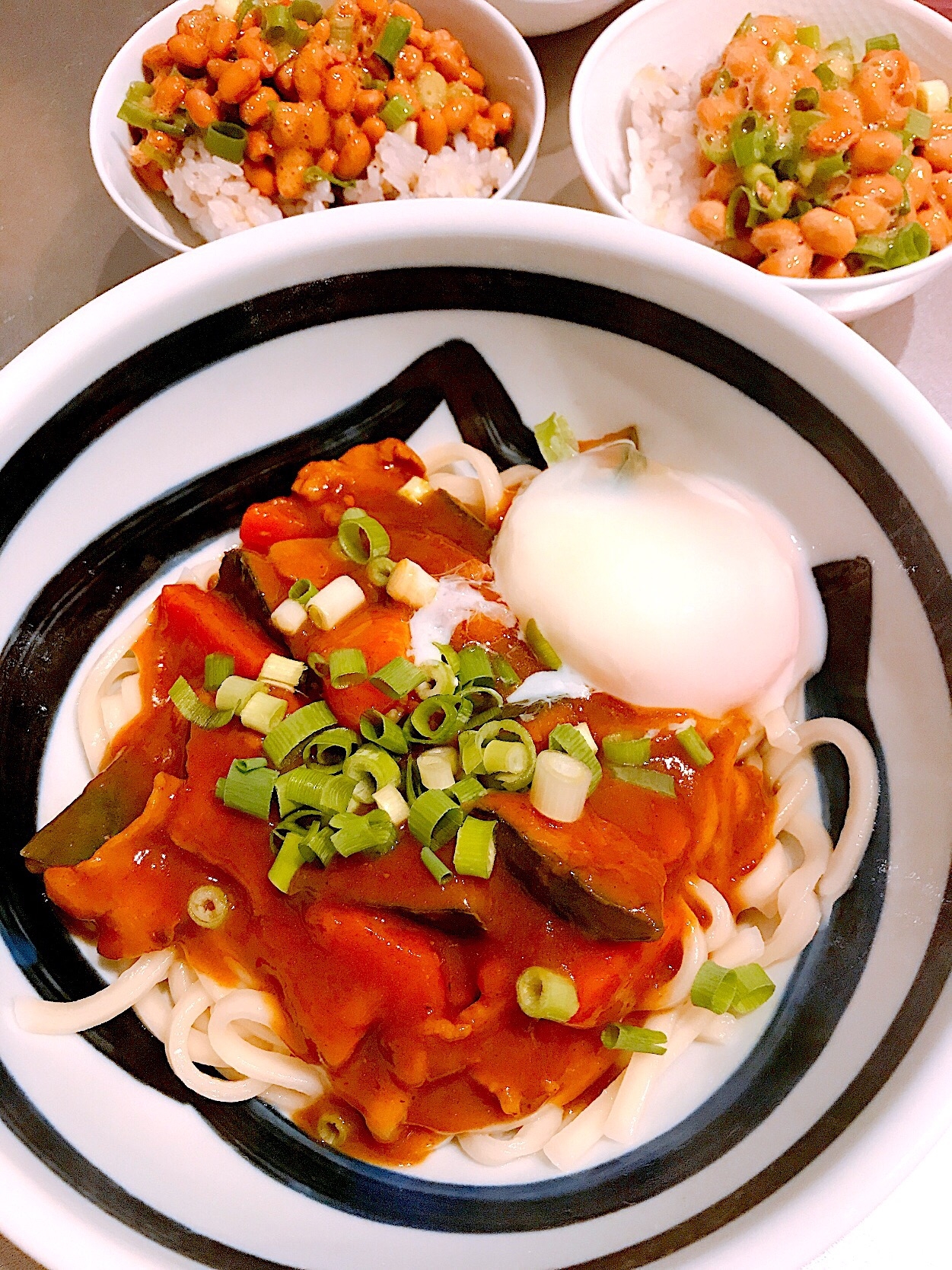 余ったカレー＋麺つゆで！カレーうどん