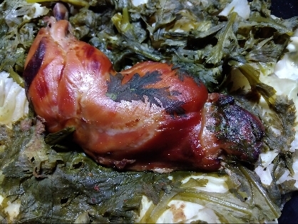 素朴！チキン焼き