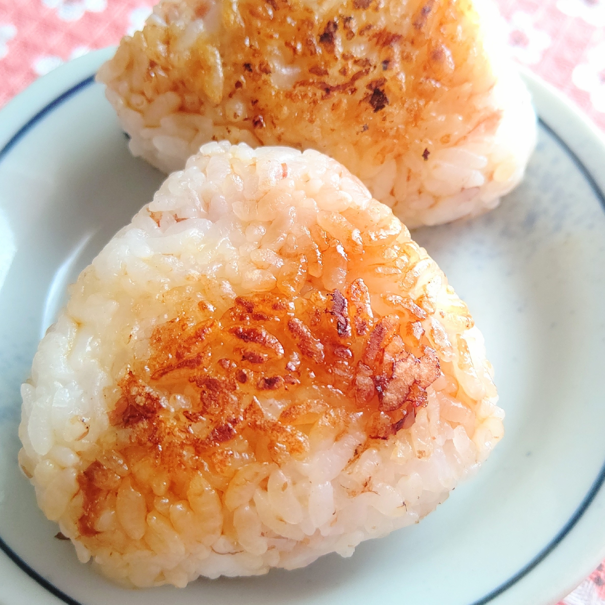 フライパンで焼きおにぎり☆