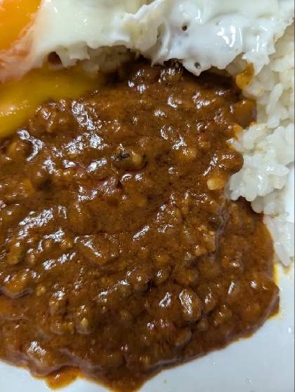 簡単☆２日目のキーマカレー