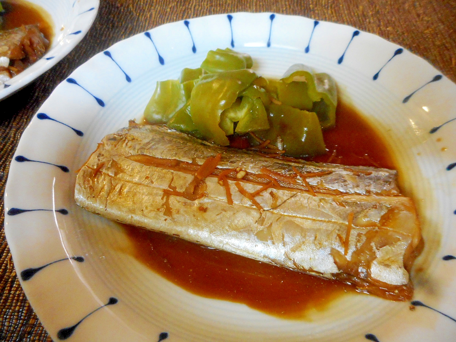 太刀魚の酢醤油煮