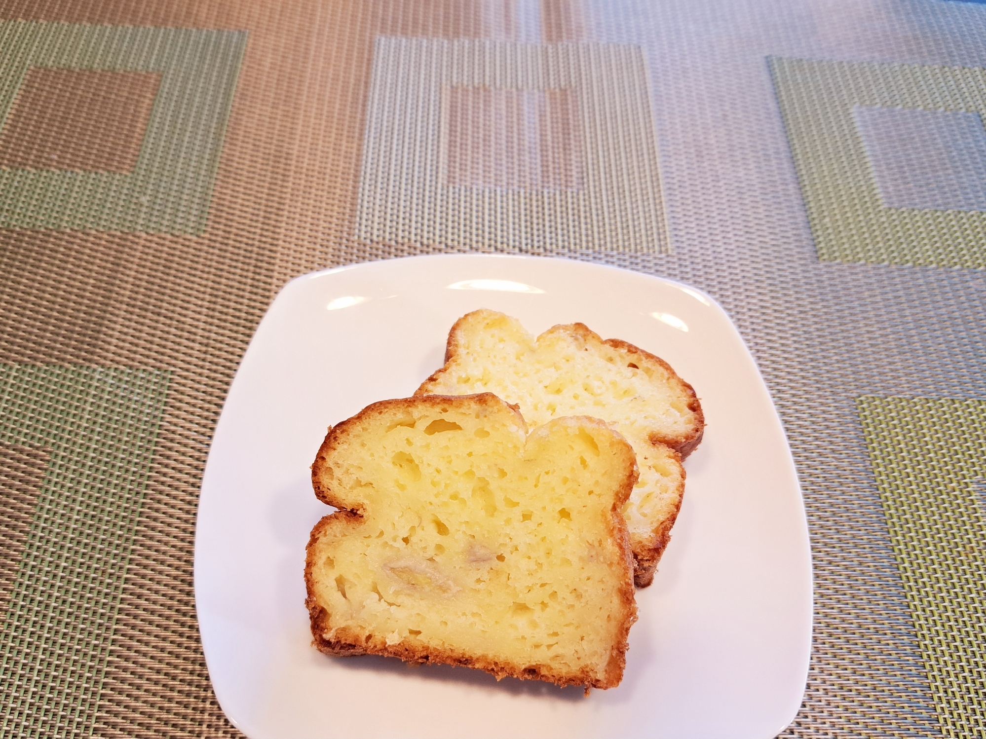 ホットケーキミックスで！バナナヨーグルトケーキ