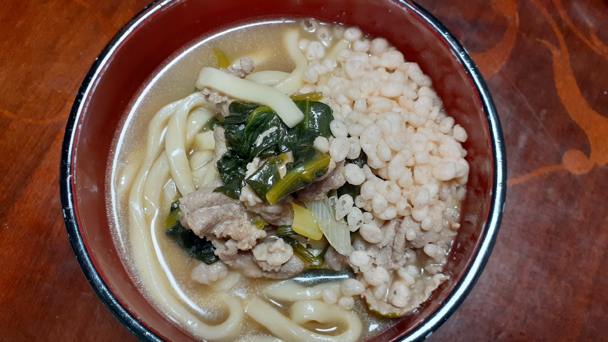 味噌煮込みうどん♪