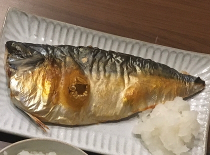 こんにちは
ノルウェー産の塩サバは脂がのってて美味しいですよね♪
酒をかけることによってふっくらで美味しかったです(*^^*)
ごちそうさまでした♡