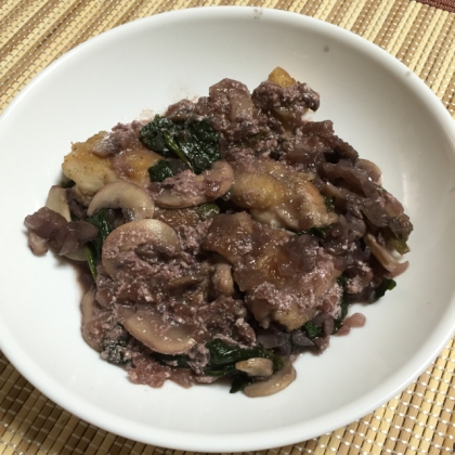 鶏肉のワイン煮込み♡