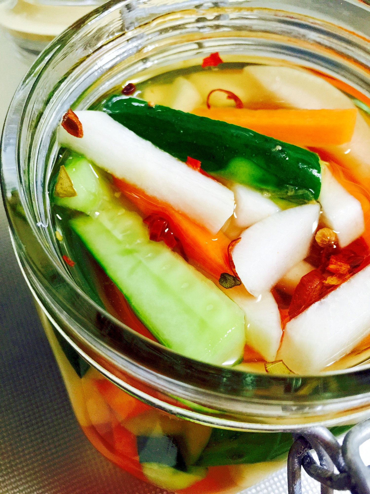 作り置き 冷蔵庫の野菜で ありものピクルス レシピ 作り方 By Toytoy Saori05 楽天レシピ