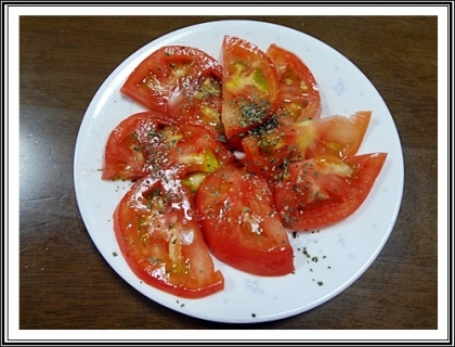 前と同じく乾燥バジルでしたが、おいしかったので娘に食べさせてやりたくてまた作りました♪とってもおいしいと、娘が一人でほとんど食べていました♪♪