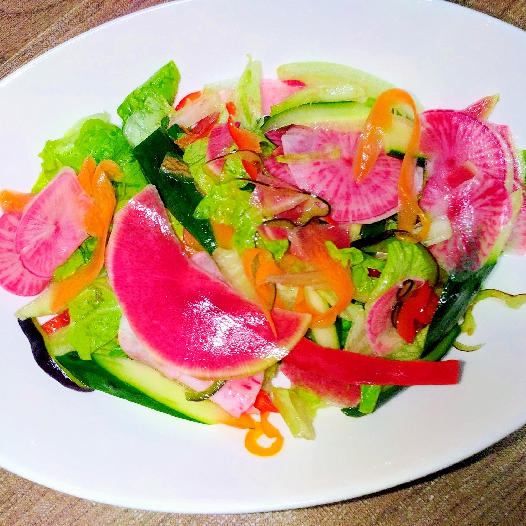 8色野菜☆鮮やか発色サラダ