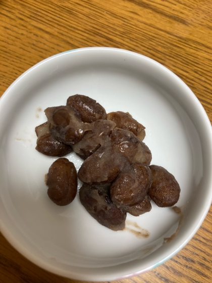 たった加圧３分でできる金時豆のふっくら甘煮♪