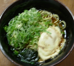 ネギ醤油ラーメン