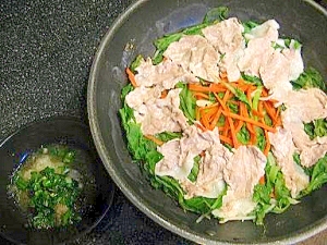 豚肉とたっぷりお野菜の蒸し焼き