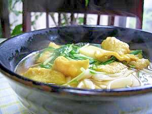 カレーの次の日は★思いっきり和風なカレーうどん