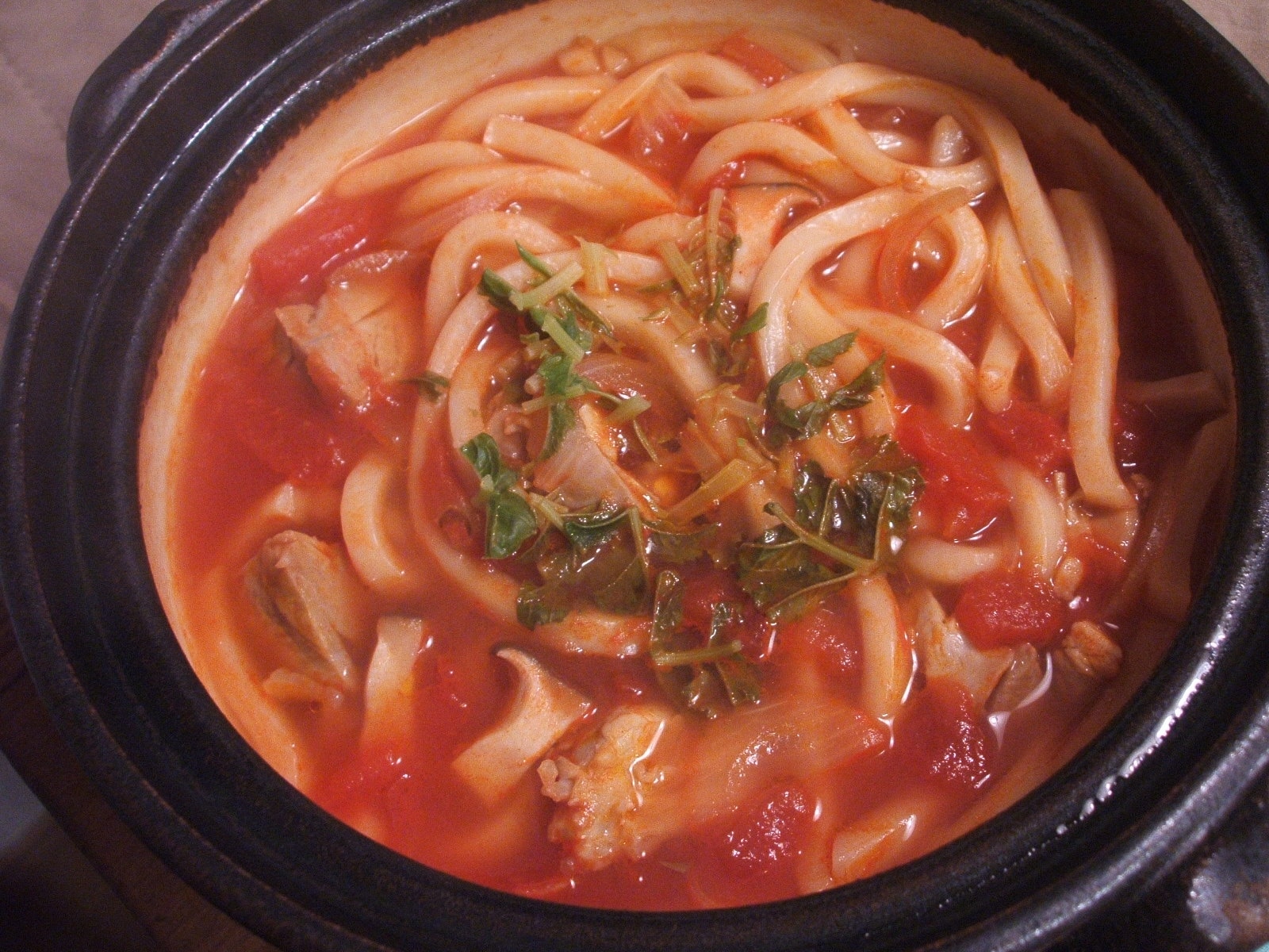 トマト煮込みうどん レシピ・作り方 by yantasan - 楽天レシピ トマト煮込みうどん レシピ・作り方 by yantasan - 楽天レシピ