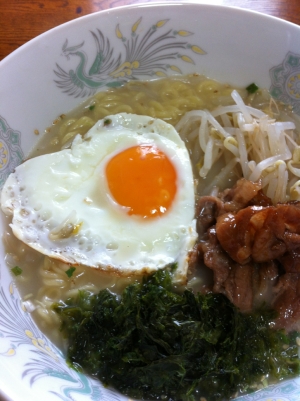 手作り具材のラーメン