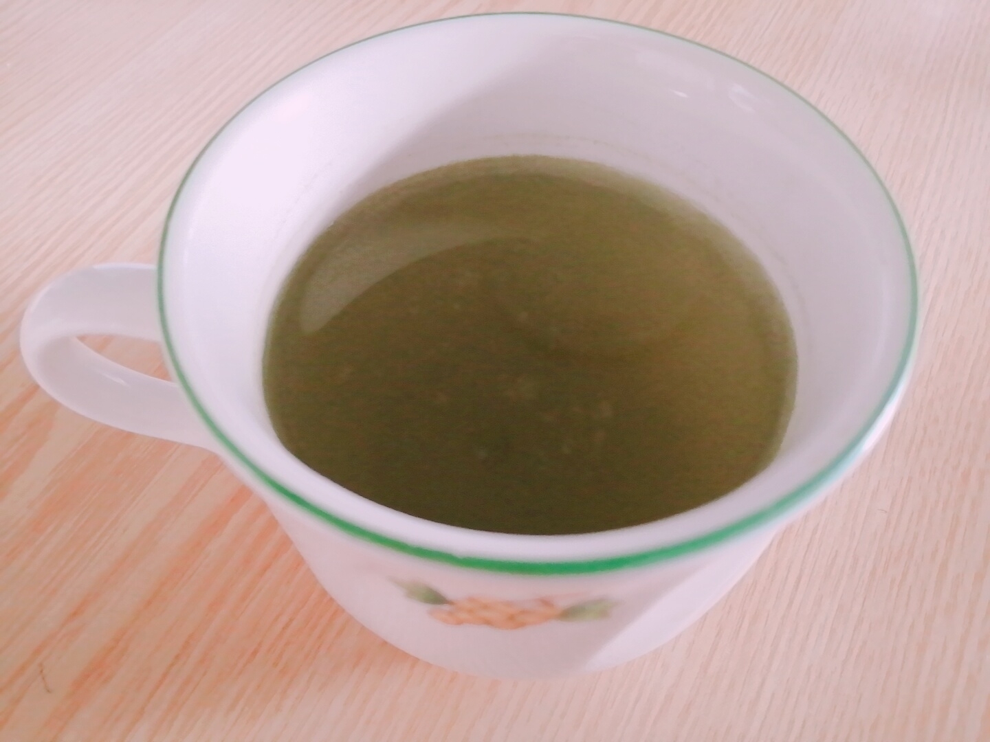爽やか☆オレンジ入りの緑茶