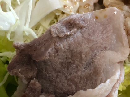 簡単！お弁当にも♡豚しゃぶ肉のポン酢生姜焼き