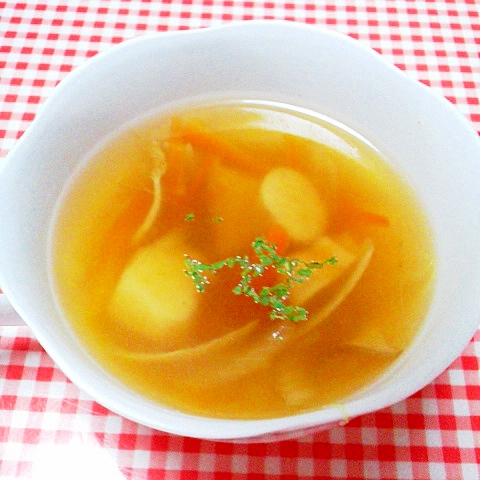 エリンギのカレースープ