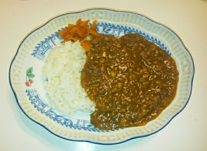 おやじの簡単キーマカレー