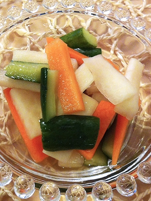 有機野菜のピクルス