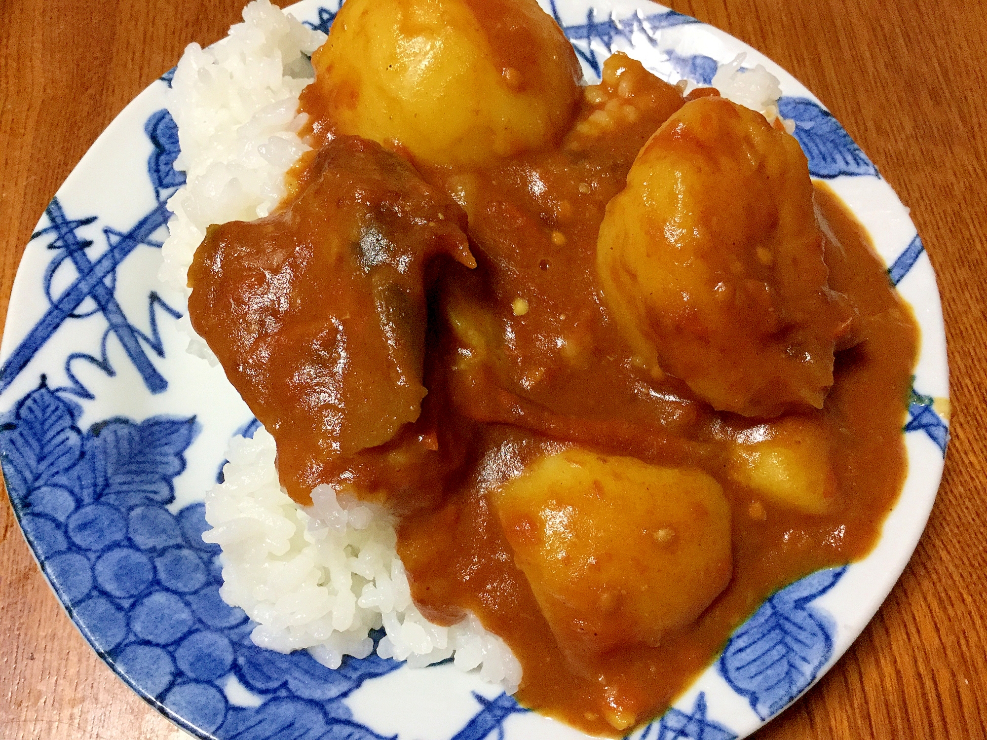 味が濃い！トマトカレー