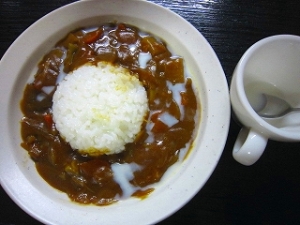 ミルクトッピングカレー