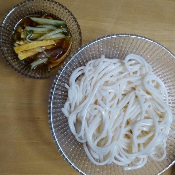 太めのお素麺で☆夏のおもてなし