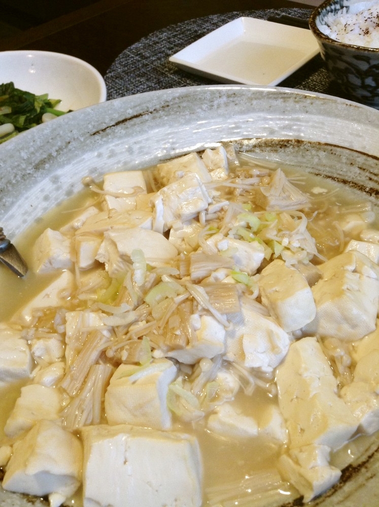 えのきと豆腐のトロトロ煮♩