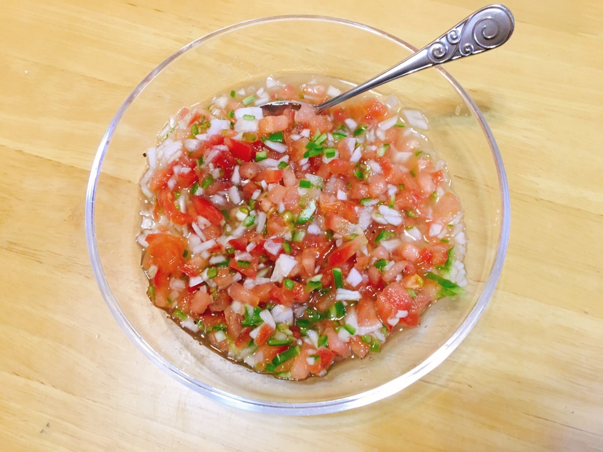 自家製レッドサルサのレシピ