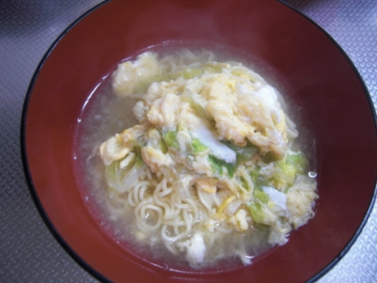 マルちゃん正麺　卵とじラーメン