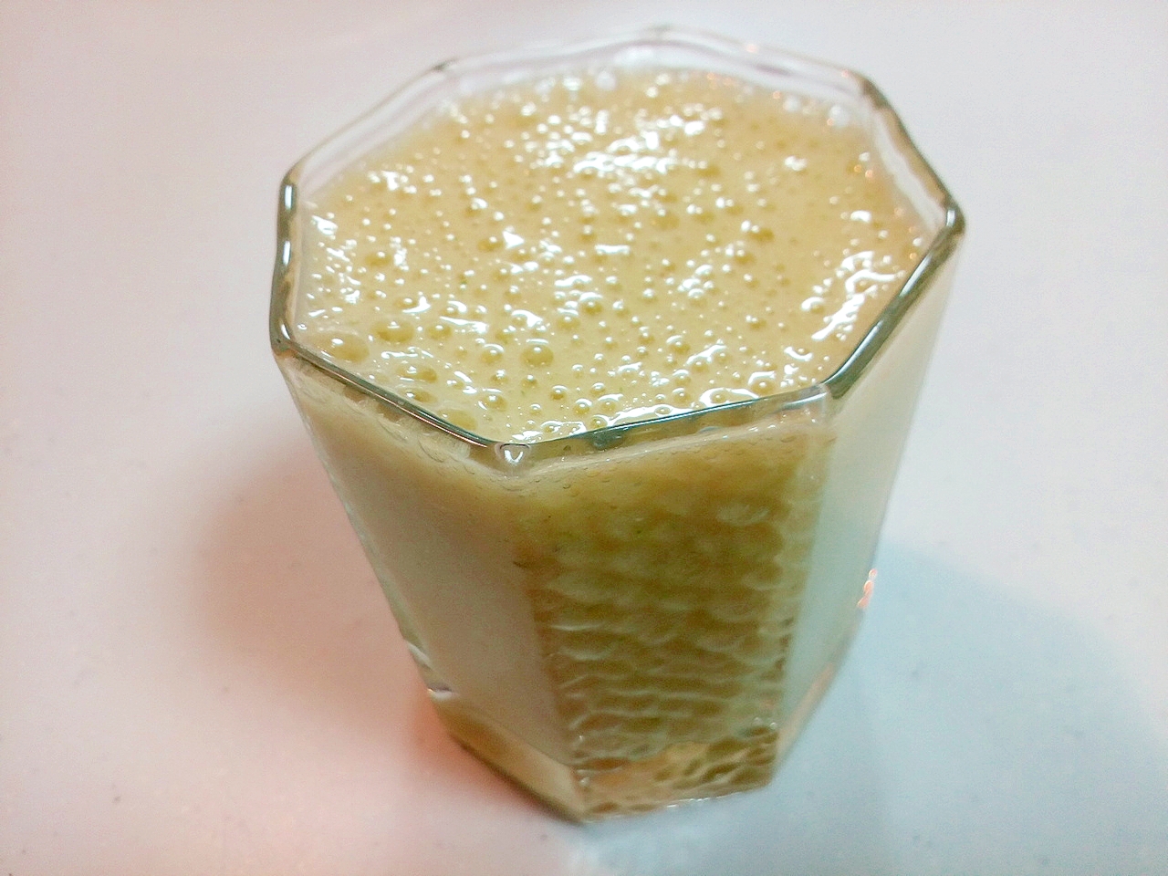 バナナ・白菜・マスタードスプラウトオレンジジュース