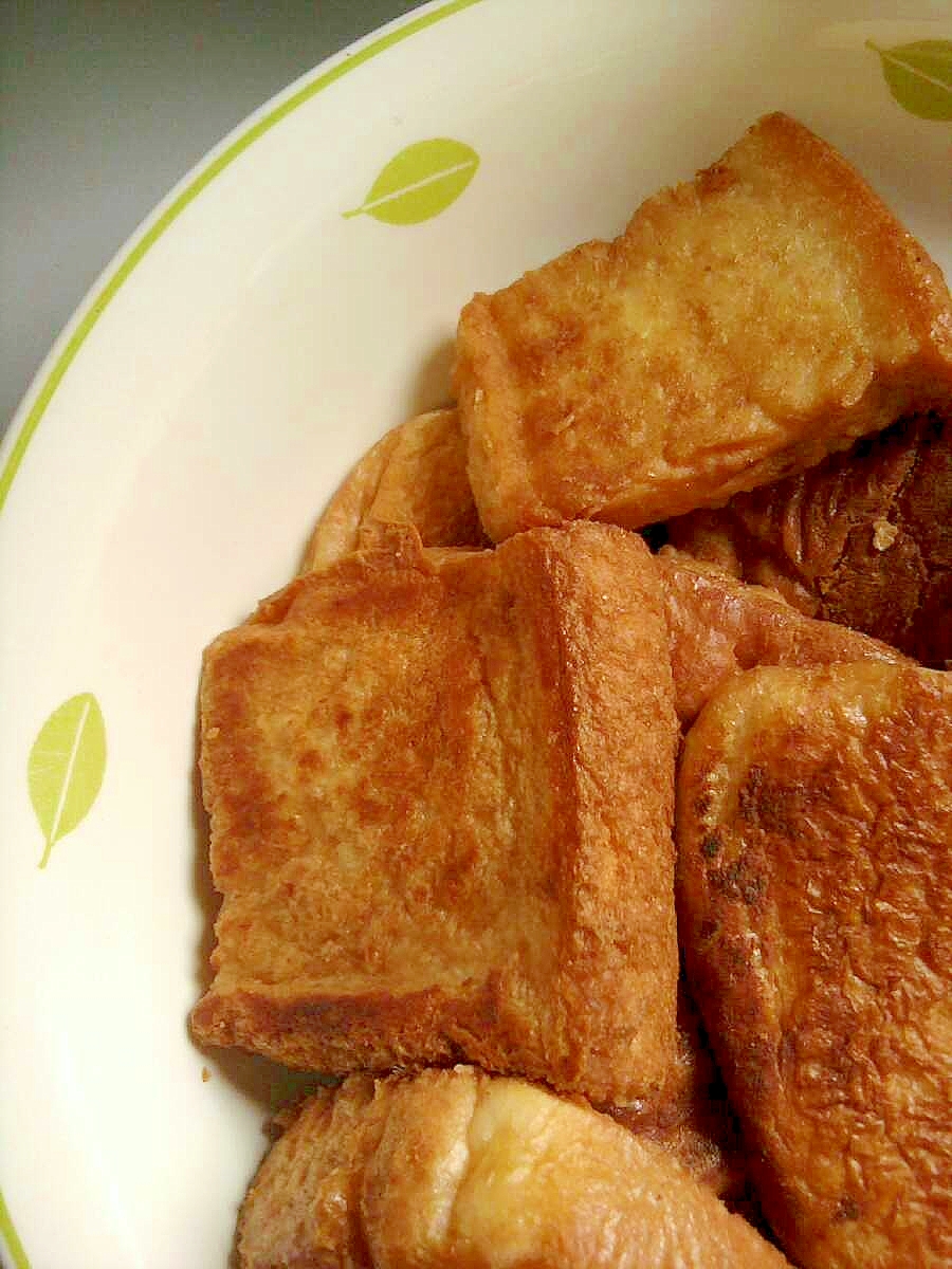 離乳食★きなこフレンチトースト(卵なし)