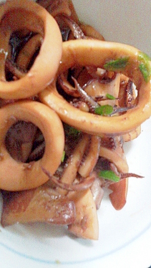 するめいか煮物