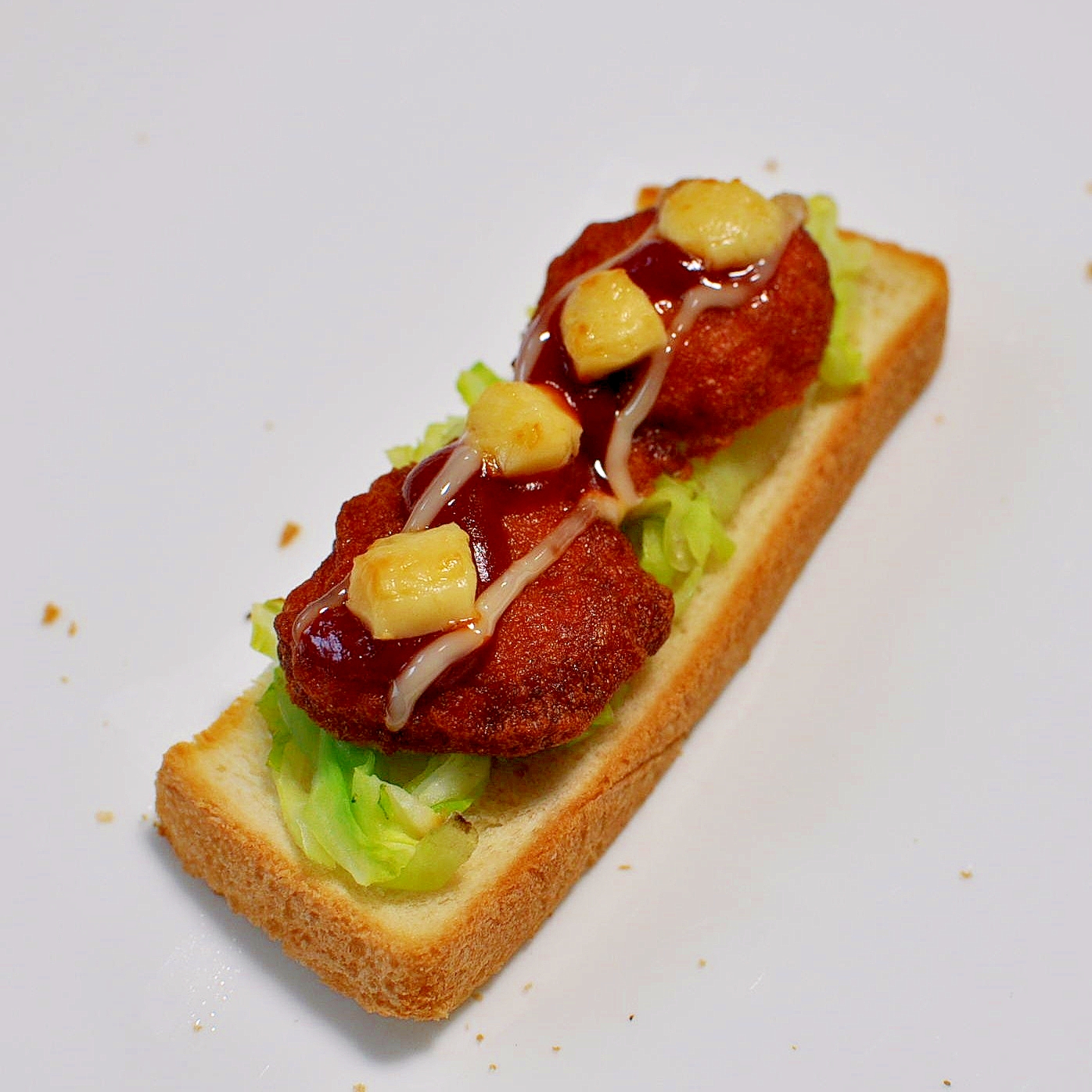 キャベツ炒め からあげクン チーズdeトースト レシピ 作り方 By Taka5chan 楽天レシピ