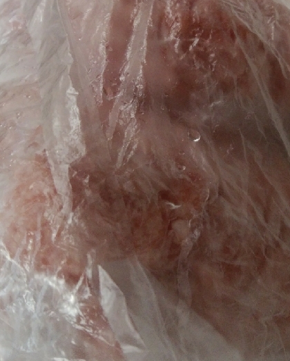 合い挽き肉の冷凍保存